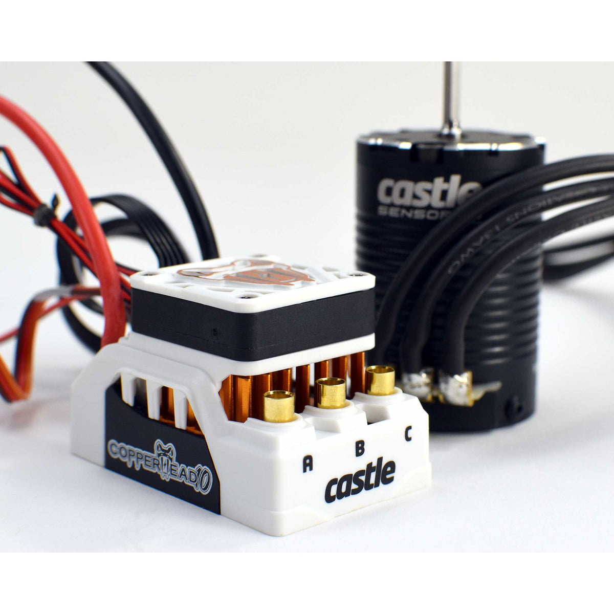 Copperhead 10 1410-3800Kv Motor/ESC Combo, Special Edition