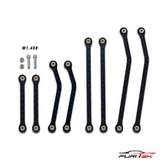 Furitek Carbon High Clearance Links Set for SCX24 C-10 Jeep