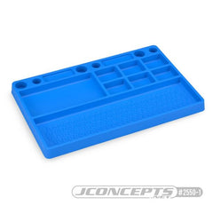 Parts Tray Rubber Material Blue