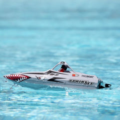Sprintjet 9" Self-Righting Jet Boat Brushed RTR, Silver
