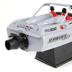 Sprintjet 9" Self-Righting Jet Boat Brushed RTR, Silver