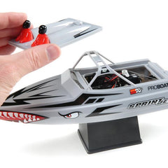 Sprintjet 9" Self-Righting Jet Boat Brushed RTR, Silver