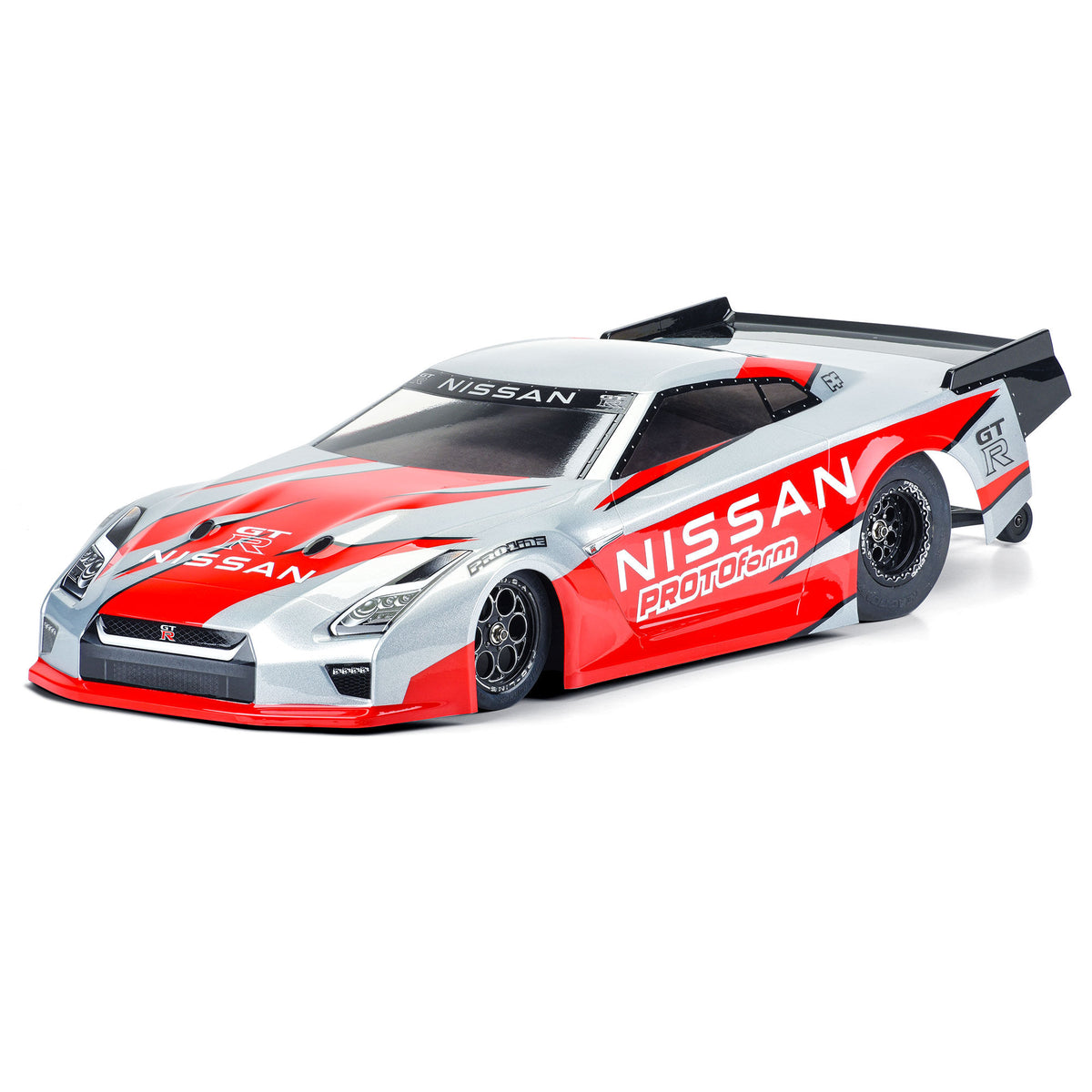 1/10 Nissan GT-R R35 Clear Body: Losi 22S Drag Car