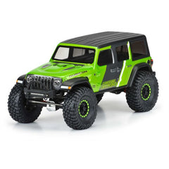 1/10 Jeep Wrangler JL Unlimited Rubicon Clear Body with 12.3" Wheelbase: Crawlers