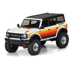 1/10 2021 Ford Bronco Clear Body Set 12.3" Wheelbase: Crawlers