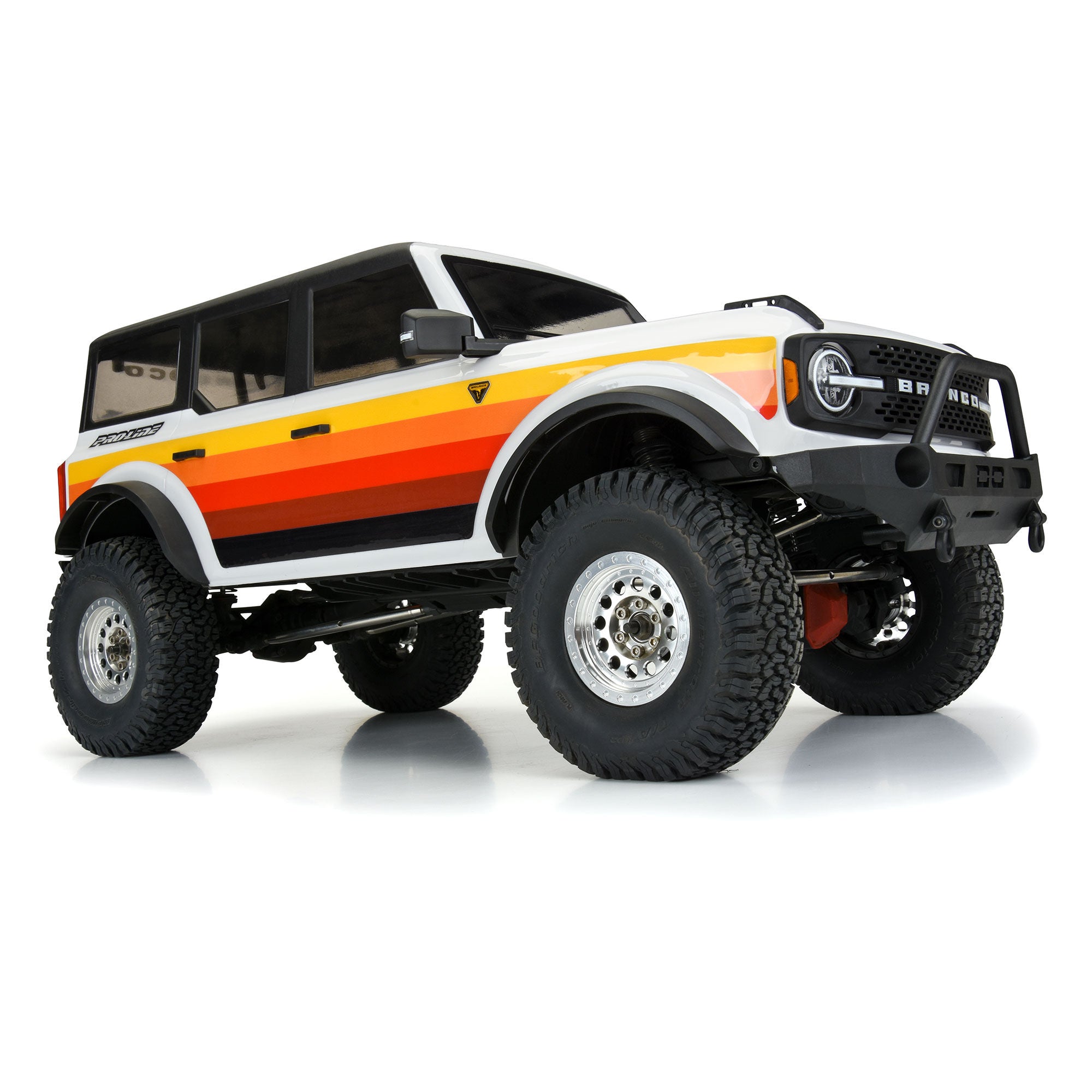 1/10 2021 Ford Bronco Clear Body Set 12.3 Wheelbase: Crawlers –  AsylumXtreme