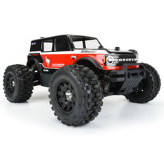 1/10 2021 Ford Bronco Clear Body: Stampede, Granite, Vorteks