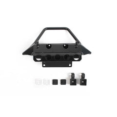 Metal Front Bumper w/Lights for SCX10 III Jeep