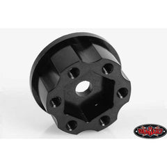 1.9"/2.2" 6 Lug Steel Wheel Hex Hub, +6 Offset