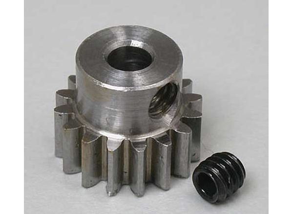 0.6 Module Steel Alloy Metric Pinion, 16T