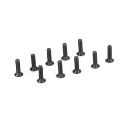 Flat Head Screws M2.5 x 10mm (10)