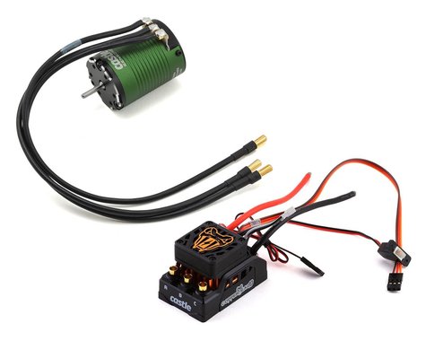 Castle Creations Copperhead 10 Waterproof 1/10 Sensored Combo w/1406 (4600Kv) (Basher Edition)
