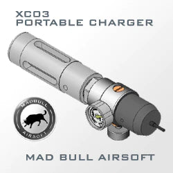 MadBull Airsoft Portable 12g C02 Charger W/ Regulator