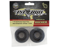 Pit Bull Tires Rocker 1.0" Micro Crawler Tires w/Foam (2) (Alien)
