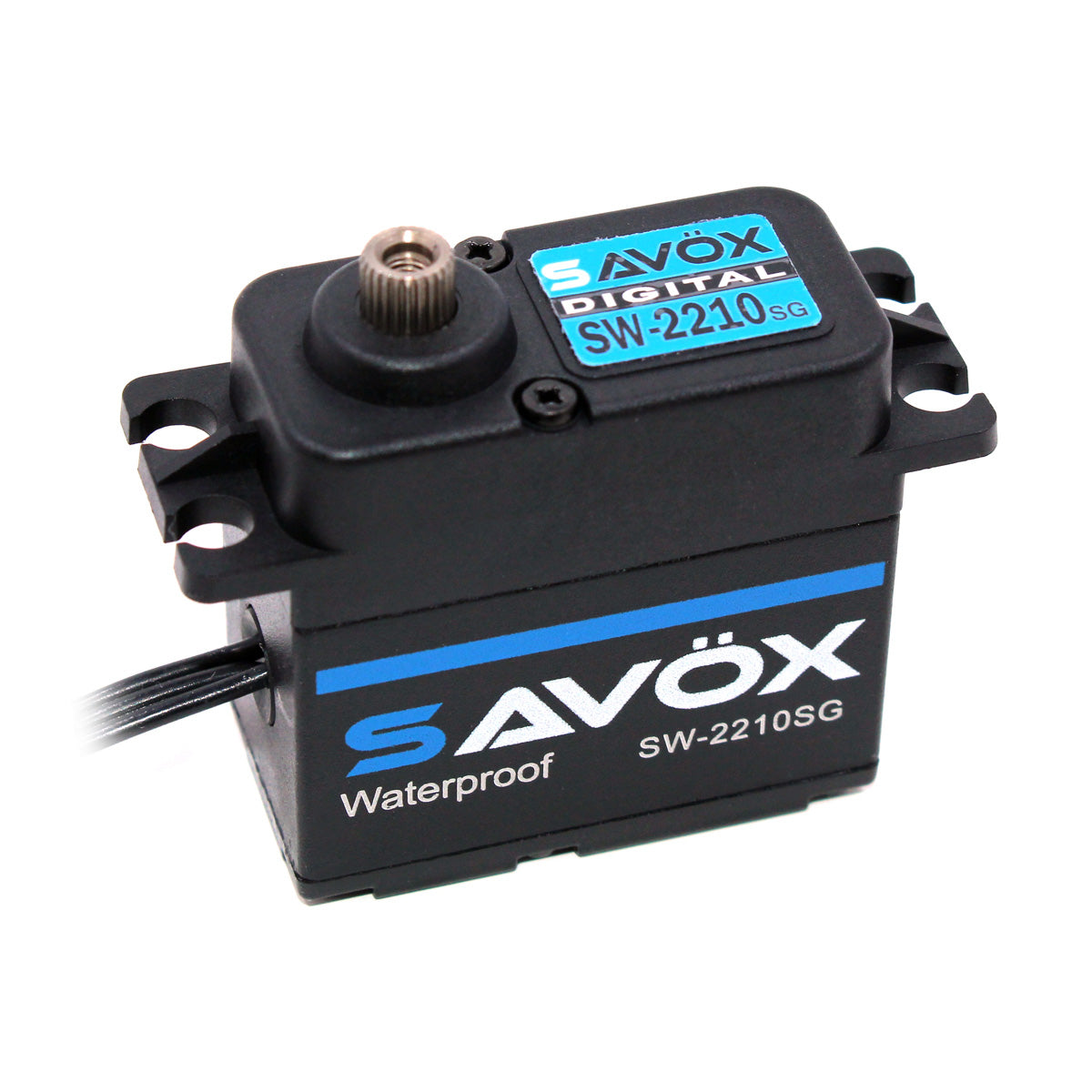 Savox Waterproof Premium, High Voltage, Brushless Black Edition Servo