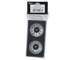 SSD RC Stock 1.9” Steel Beadlock Wheels (Silver)