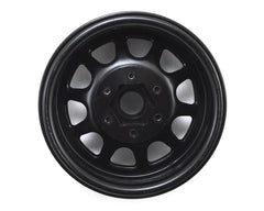 SSD RC Stock 1.9” Steel Beadlock Wheels (Black)