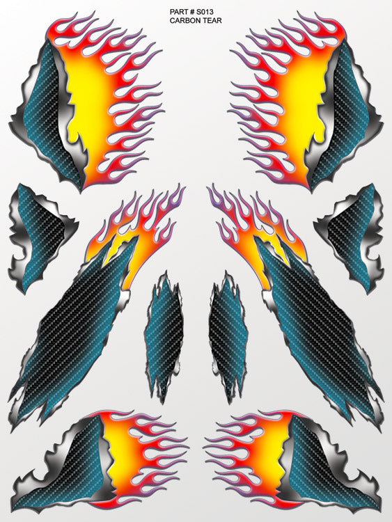 XXX Main Racing Sticker Sheet