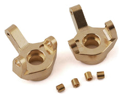 Brass Front Steering Knuckles Set for Axial SCX24