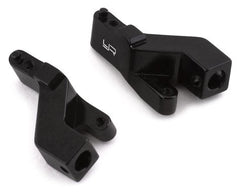 Yeah Racing Axial SCX24 Jeep Aluminum Rear Bumper Mounts (Black) (2)